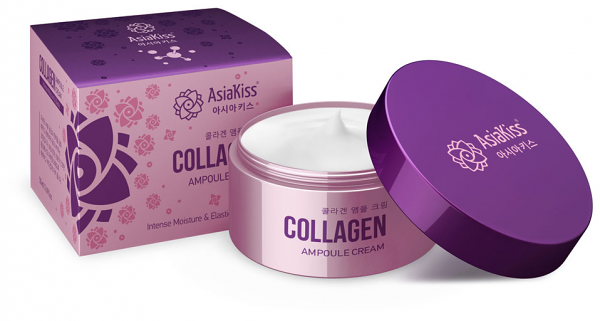 Крем для лица Asiakiss с коллагеном 50 мл