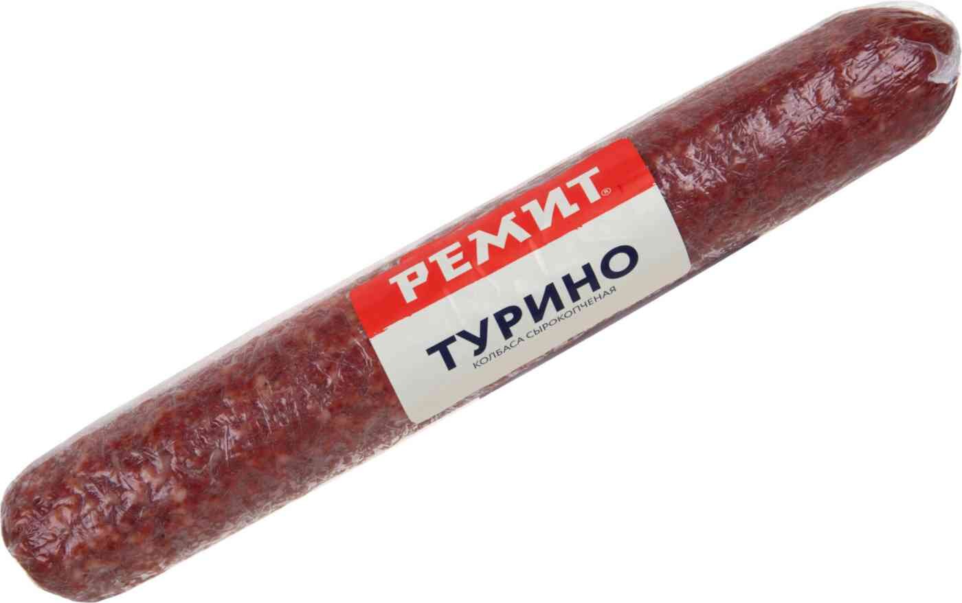 

Колбаса сырокопченая Ремит куриная Турино упаковка, вес