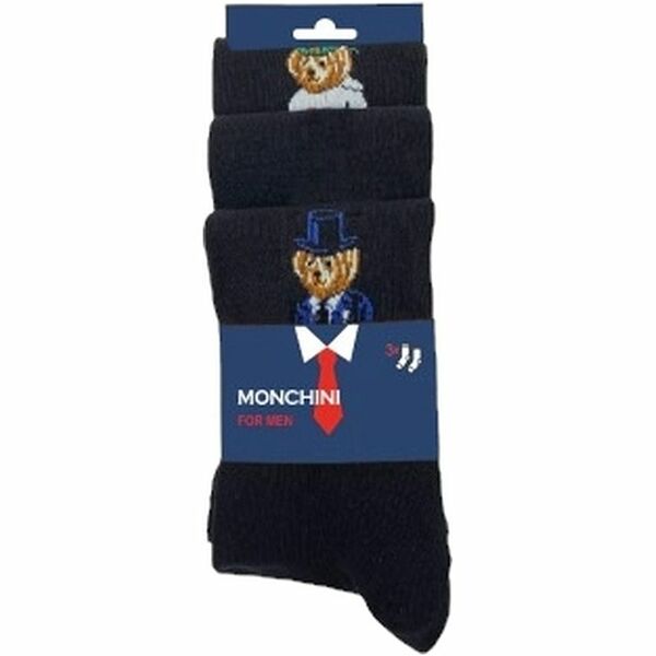 Носки Monchini мужские с принтом подарочные, р27