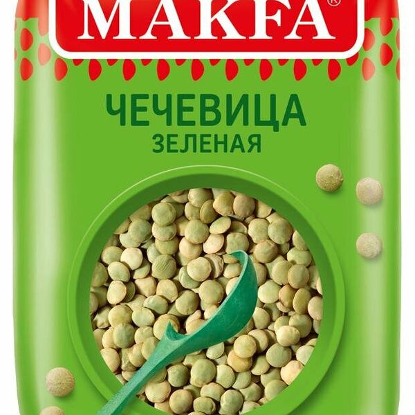 Чечевица зеленая Makfa