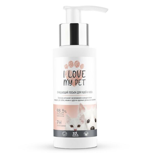 Лосьон для чистки ушей собак и кошек с противовоспалительным и антибактериальным действием