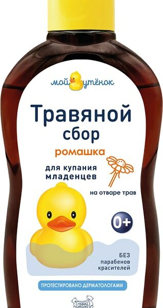 Средство для купания младенцев Наша Мама Натуральный комплекс экстрактов трав Ромашка 250мл