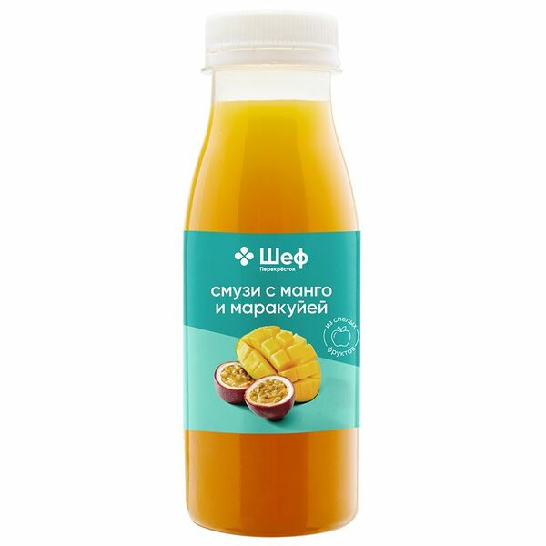 Смузи с манго и маракуйей Шеф Перекрёсток, 250 мл