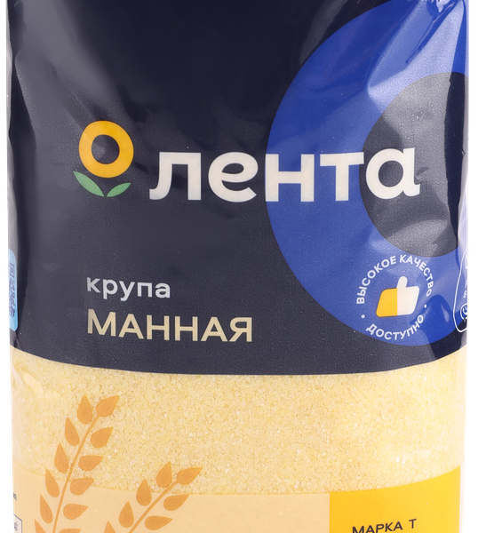 Крупа манная ЛЕНТА марка Т