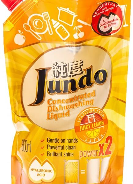 Гель для мытья посуды Jundo Juicy Lemon 800мл
