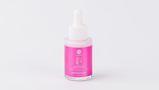 Сыворотка для лица с экстрактом клубники, ниацинамидом, золотом, 30 мл