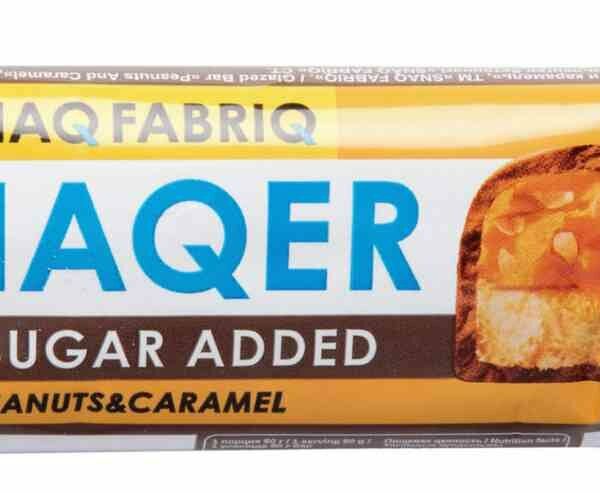 Батончик Snaq Fabriq арахис & карамель