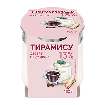 Десерт Коломенский тирамису 13%