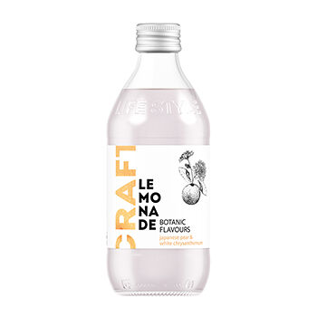 Напиток газированный Starbar craft со вкусом японской груши и белой хризантемы