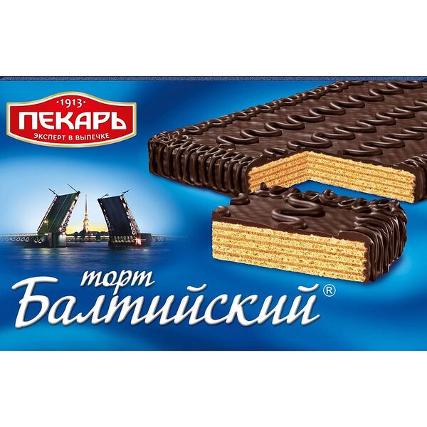 Торт вафельный Пекарь Балтийский