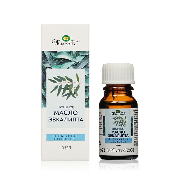 Масло эфирное Mirrolla эвкалипт 10 мл