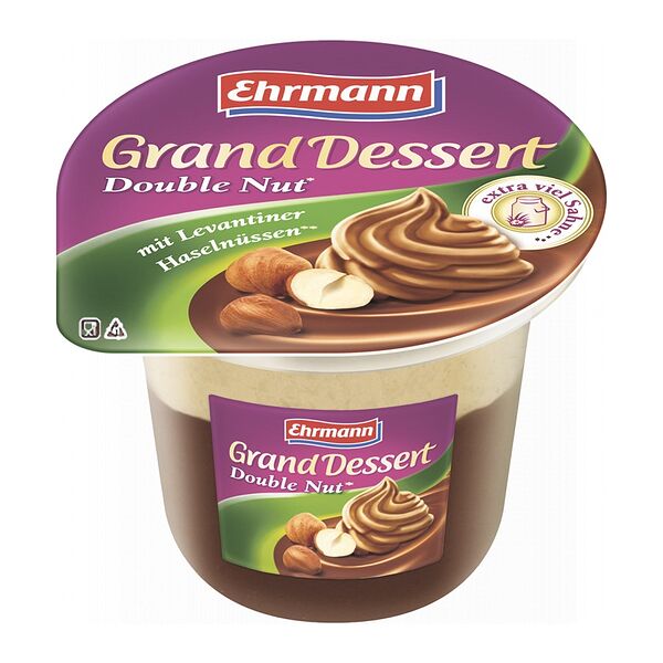 Пудинг Ehtmann Grand Dessert Двойной орех 4.9 %