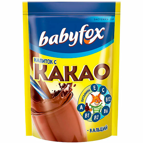 Какао-напиток Babyfox быстрорастворимый