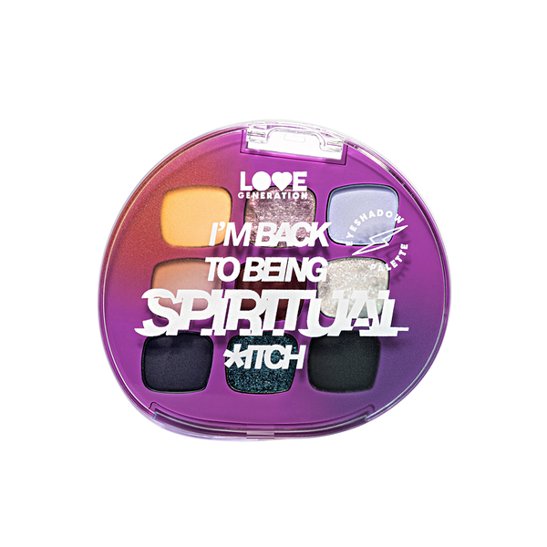 Палетка теней для век 9 оттенков Love Generation I’m Back to Being Spiritual *itch 7.2 г