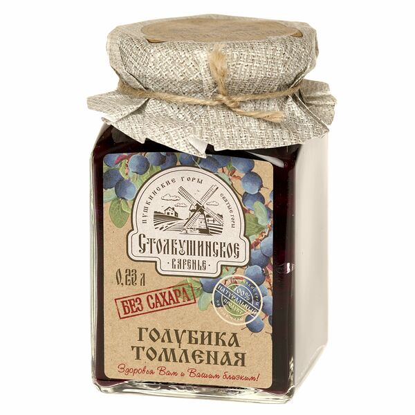 Голубика томленая без сахара Столбушино