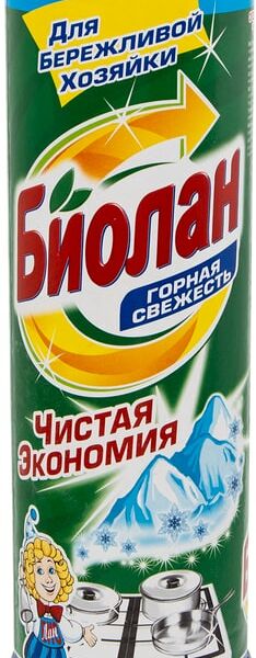Средство чистящее Биолан Горная свежесть 400г