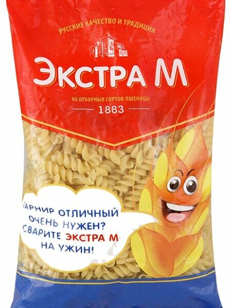 Макароны Экстра М Спиральки № 73