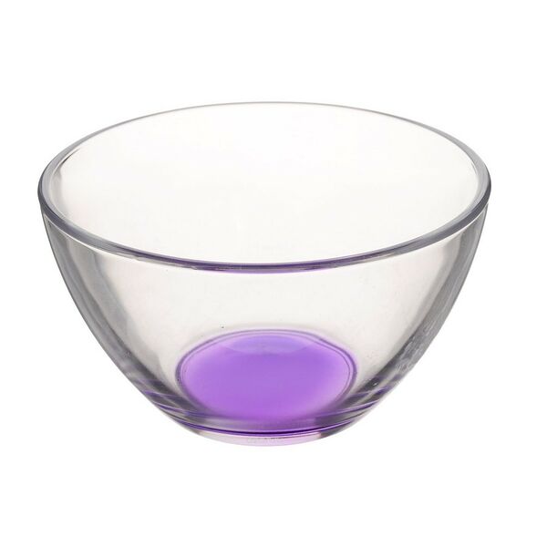 Салатник гладкий лак микс 16 см стекло