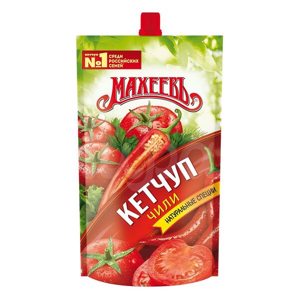 Кетчуп Махеевъ 300гр Чили дой-пак