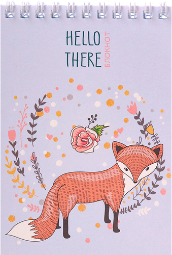 

Блокнот PROF-PRESS А6, 40 листов, в клетку, на гребне,в ассортименте