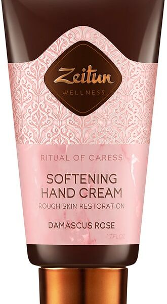 Крем для рук Zeitun Смягчающий с дамасской розой Ритуал нежности 50мл