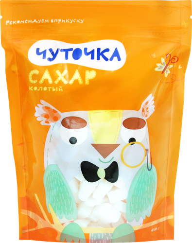 

Сахар Чуточка кусковой белый 420 г