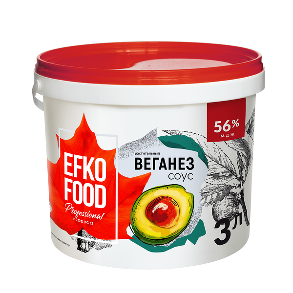 Майонез Efko Food Веганез 56% бзмж