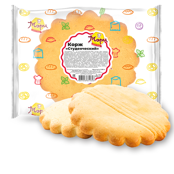 Корж Мэри Студенческий 80 г