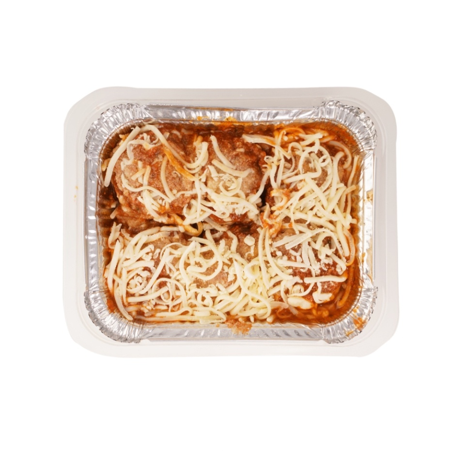 

Фрикадельки из фарша по-домашнему с томатами, песто и сыром Почти готово 360 г, Россия