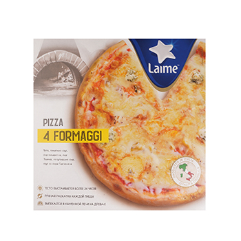 

Пицца Laime Четыре сыра 350 г