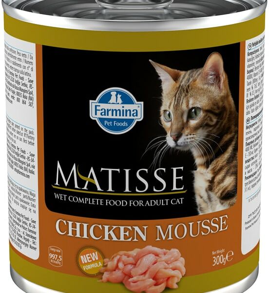 Влажный корм для кошек Farmina Matisse Мусс с курицей 300г