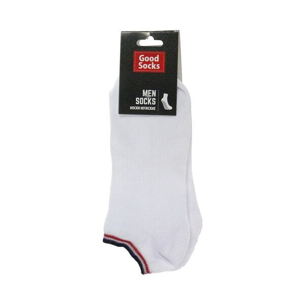 Мужские носки Good Socks трикотажные, M40, р.29, белые