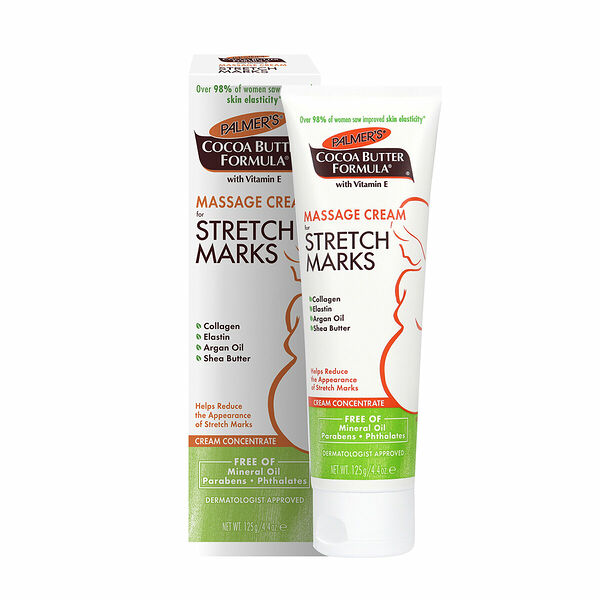 PALMER’S Крем для тела массажный против растяжек с маслом какао, 125 г