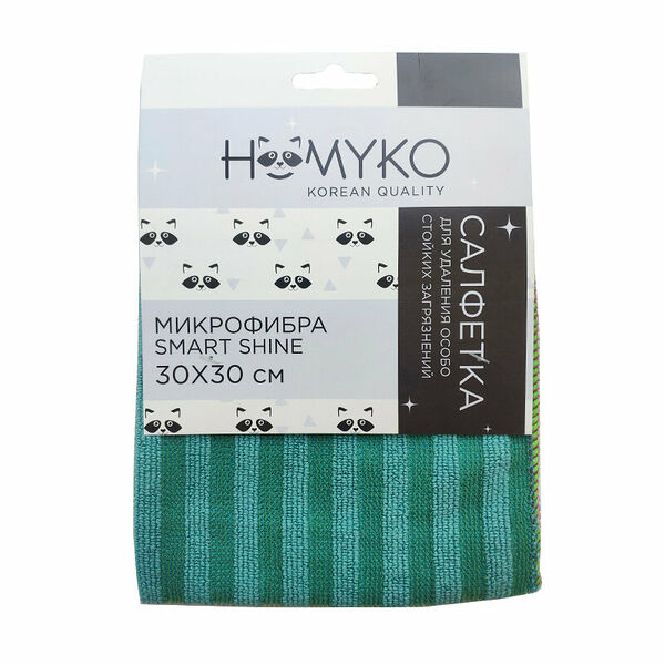 Салфетка HOMYKO Для удаления известкового налета 30*30 см 1 шт