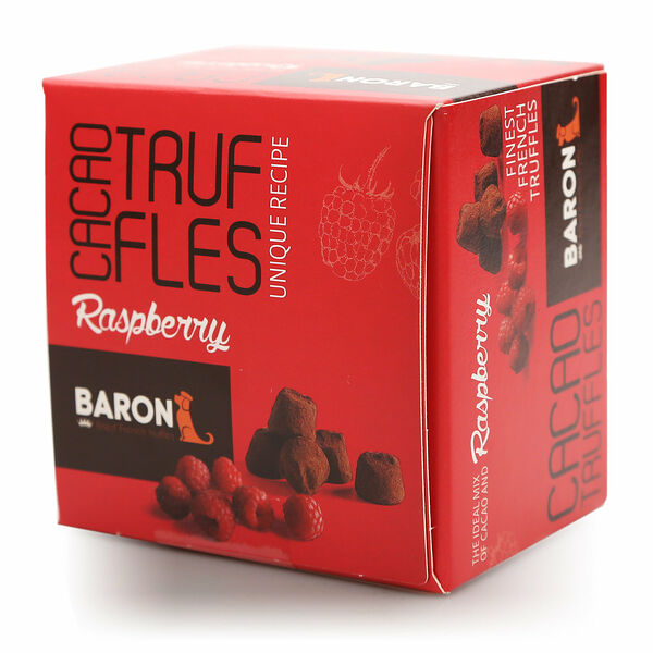 Трюфели французские с кусочками малины ТМ Baron (Барон)