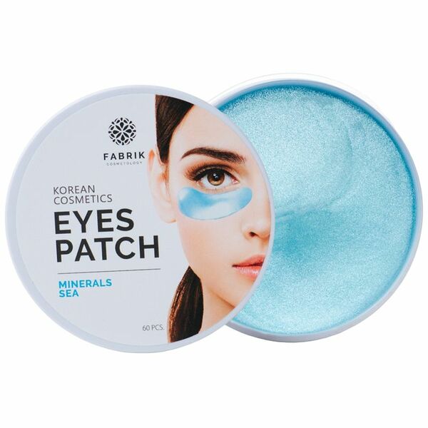 Патчи Fabrik Cosmetology Eyes Patch для области вокруг глаз с морскими минералами, 60 шт (30 пар), 180 г