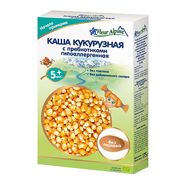 

Каша кукурузная Fleur Alpine безмолочная с пребиотиками 175 г