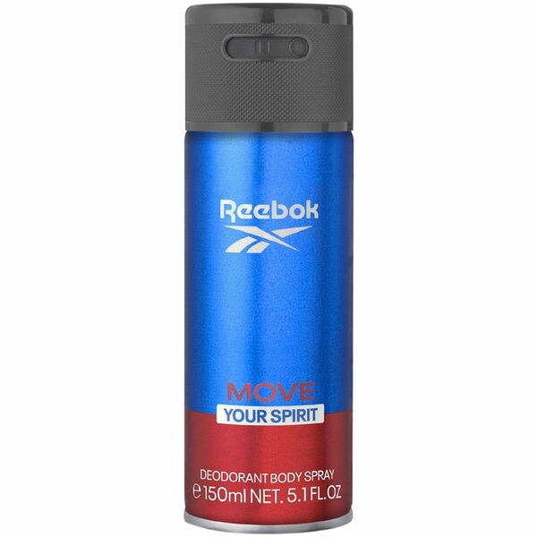Дезодорант Reebok Move Your Spirit спрей для тела для мужчин, 150 мл
