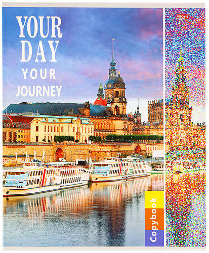 

Тетрадь PROFIT Твое путешествие, 48 листов, в клетку