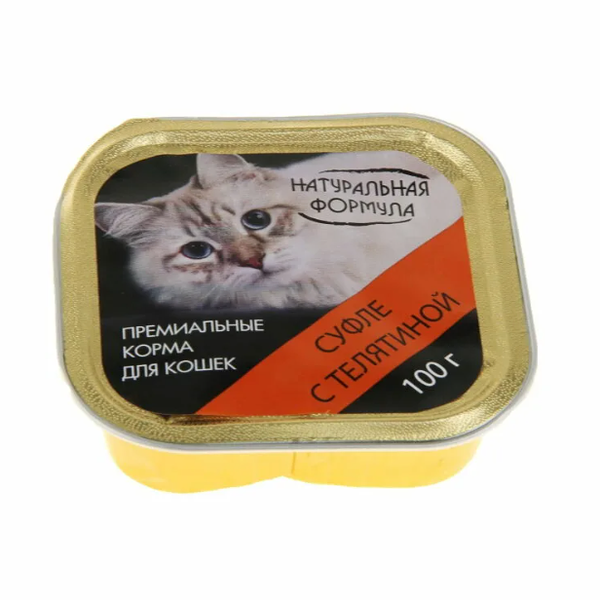 Натуральная формула, Суфле с телятиной (Ламистер) (100 гр)