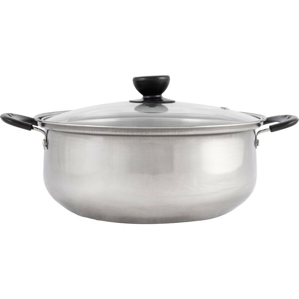 Кастрюля Mallony Promo, 2.9 л, нерж. сталь