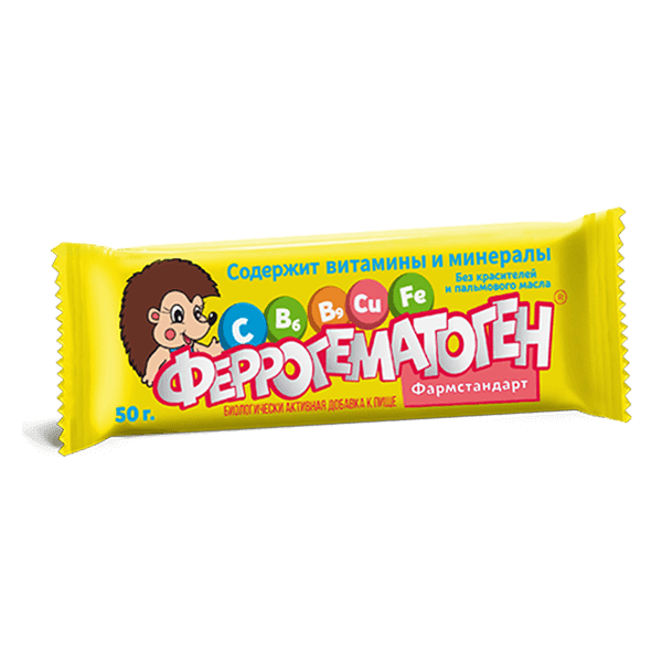 Пастилки жевательные Феррогематоген 50 г
