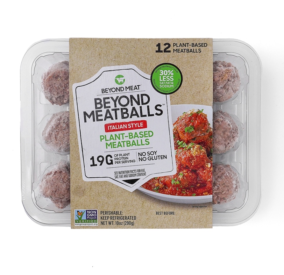 

Фрикадельки Beyond Meat из растительного горохового белка 290 г США