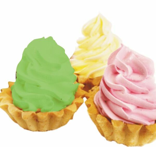 Корзиночка Звёзды Севера КФ птичье молоко ассорти