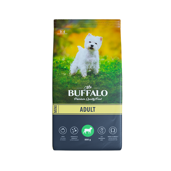 Mr. Buffalo Adult mini для собак миниатюрных пород с ягненком