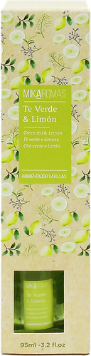 Арома-диффузор MIKAROMAS Зеленый чай и лимон, 95 мл