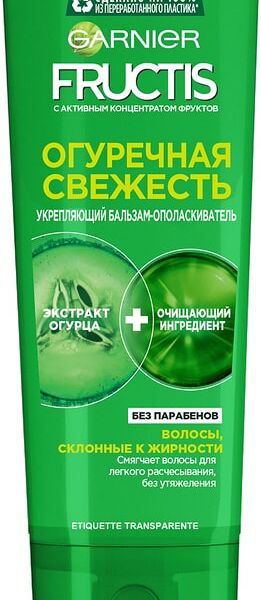 Бальзам-ополаскиватель Garnier Fructis Огуречная свежесть 387мл