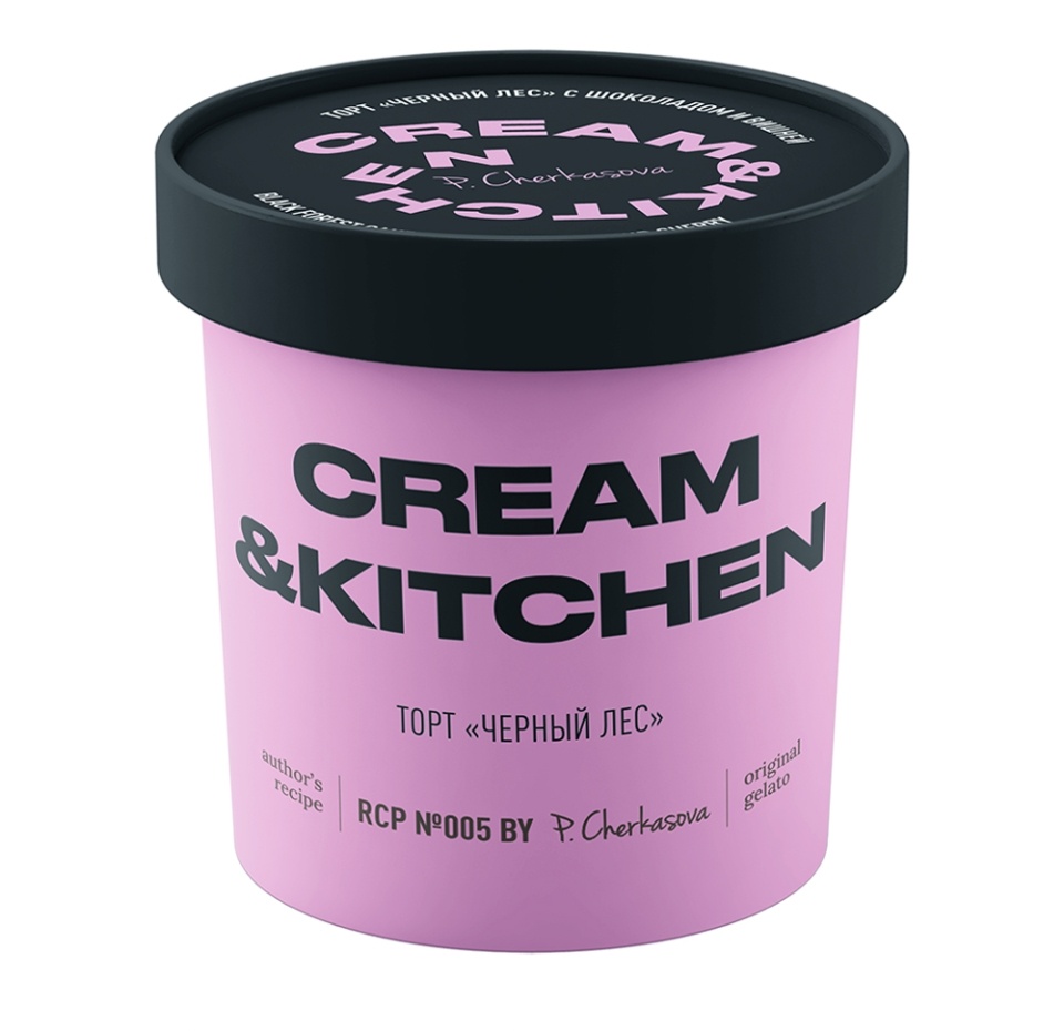 

Мороженое молочное Cream&Kitchen Торт Черный лес 75 г