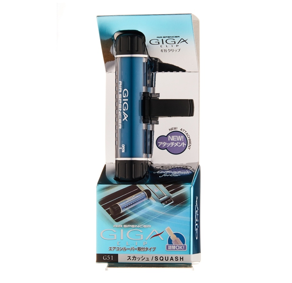 

Ароматизатор на кондиционер Eikosha Giga Clip- Squash, Япония