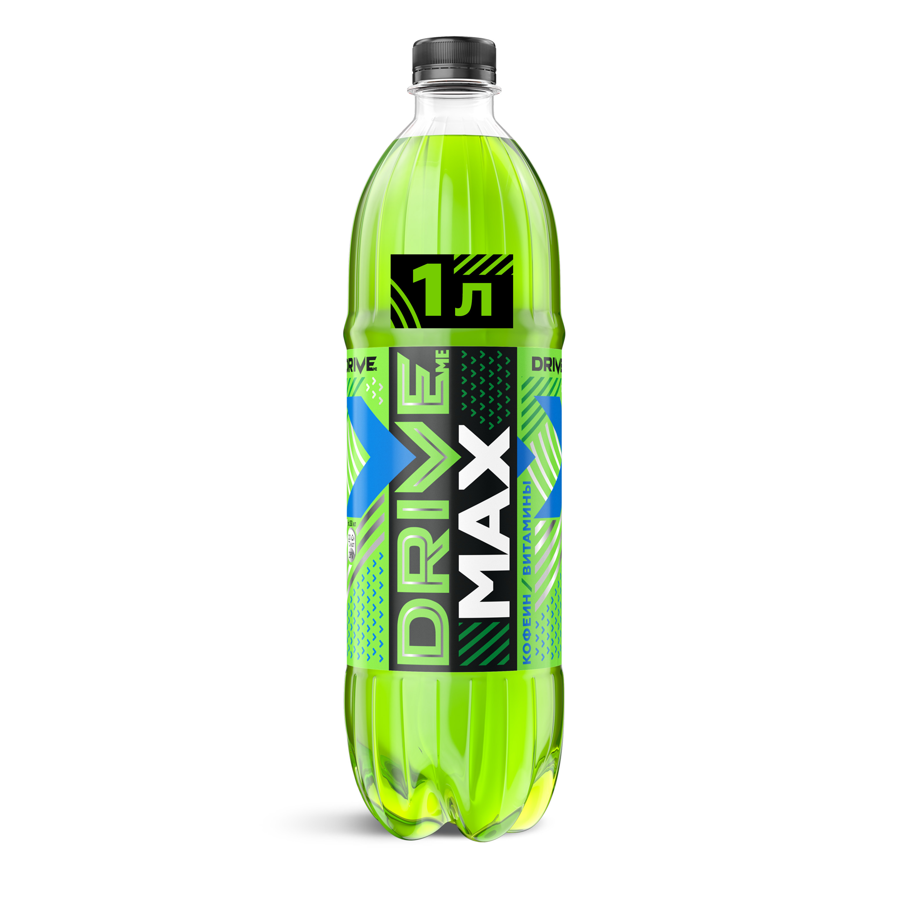 

Напиток энергетический Drive Me Max сильногазированный, 1л